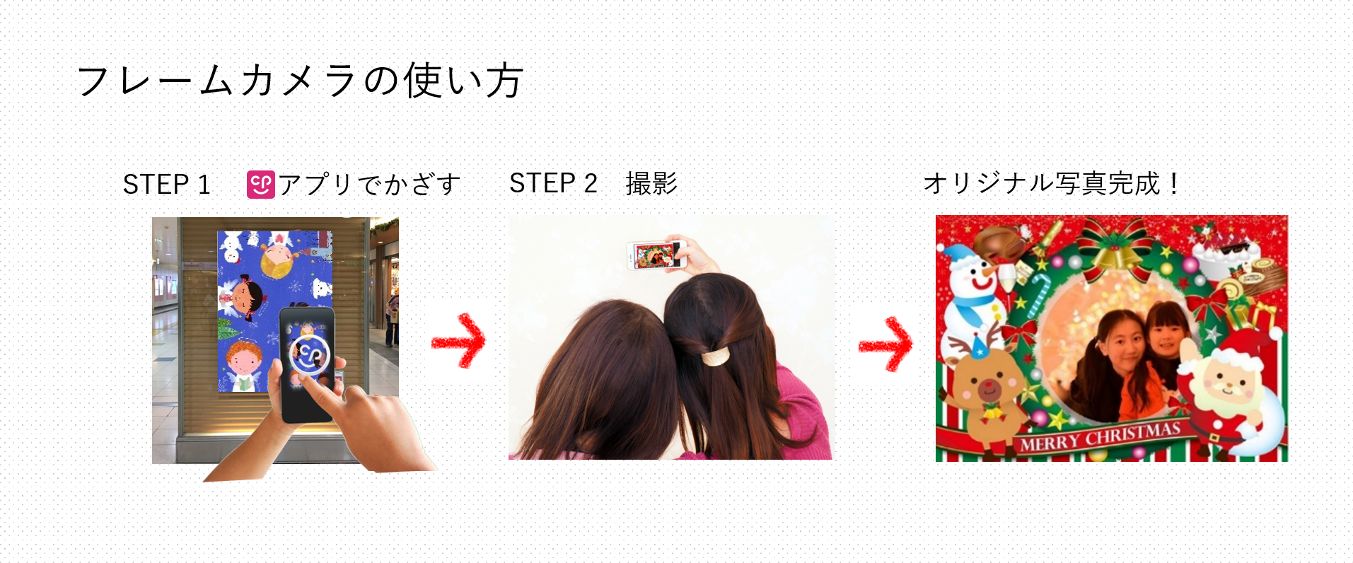 Arフォトフレームで記念写真を Ricoh Event Solutions